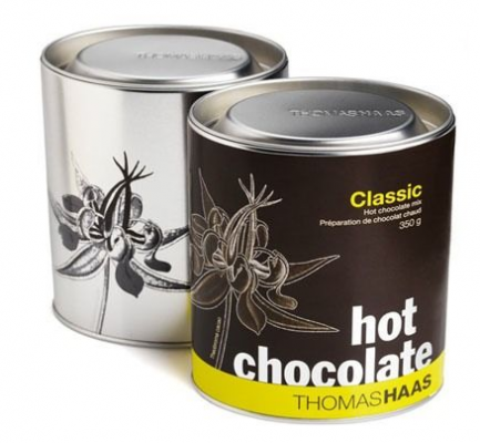 hot chocolate packaging