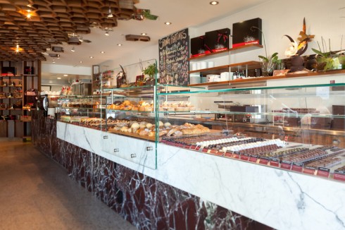 pastry counter